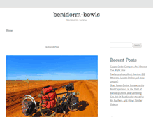 Tablet Screenshot of benidorm-bowls.com